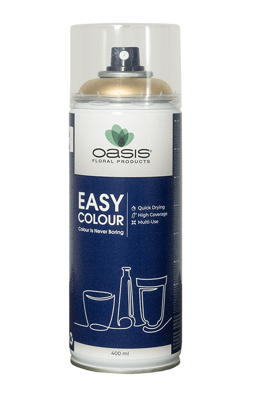 OASIS® Easy Colour Metallic Spray, gold, 400 ml