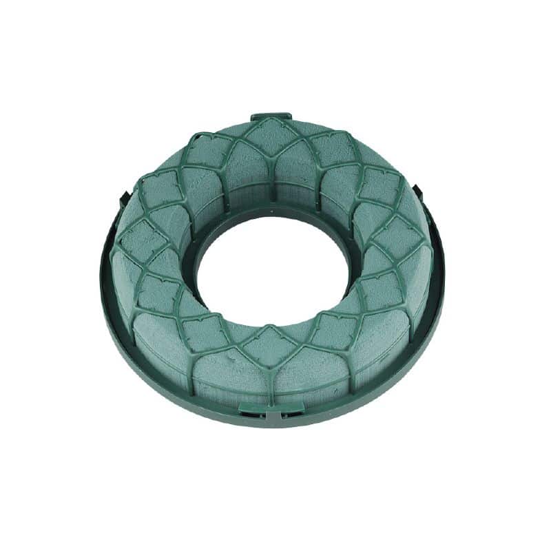 OASIS® IDEAL Universal Ring, 4 x 18 cm Ø, innen: 10 cm Ø Steckmasse Steckschaum Blumensteckschaum Floristik DIY
