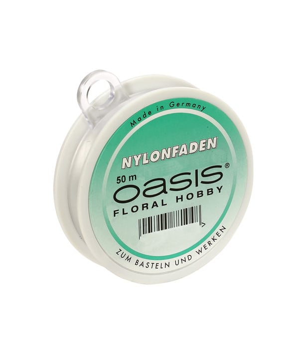 OASIS® Nylonfaden, transparent, Fadenstärke 0,15 mm, 50m