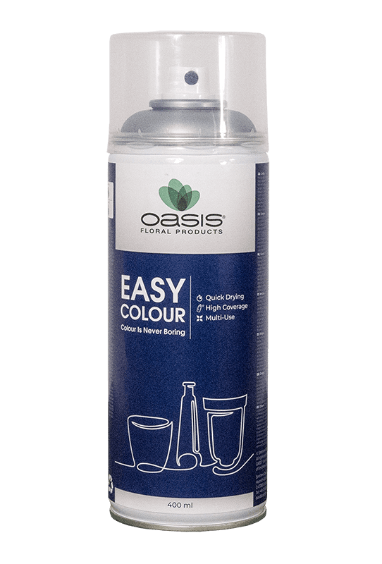 OASIS® Easy Colour Metallic Spray, silber, 400 ml