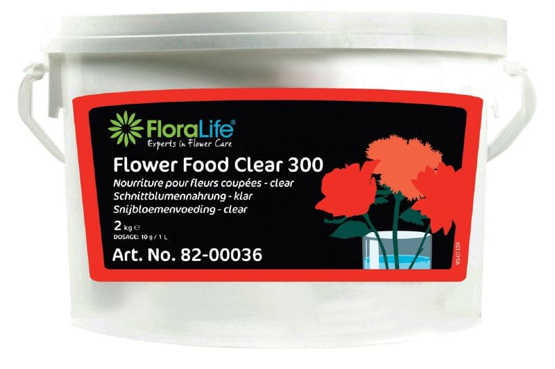 FloraLife®  Flower Food CLEAR 300, 2 kg Eimer