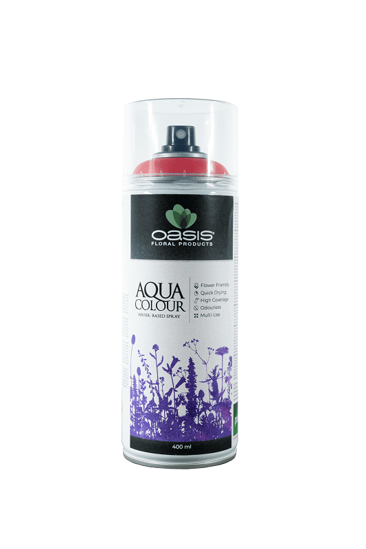 OASIS® Aqua Colour Spray, hellrot, 400 ml