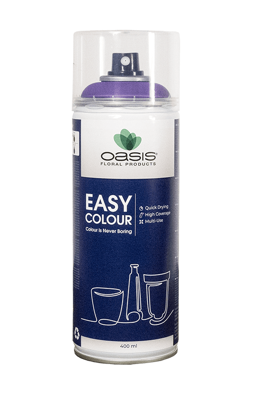 OASIS® Easy Colour Spray, lila, 400 ml Floristik Farbspray Sprühfarbe Spraydose