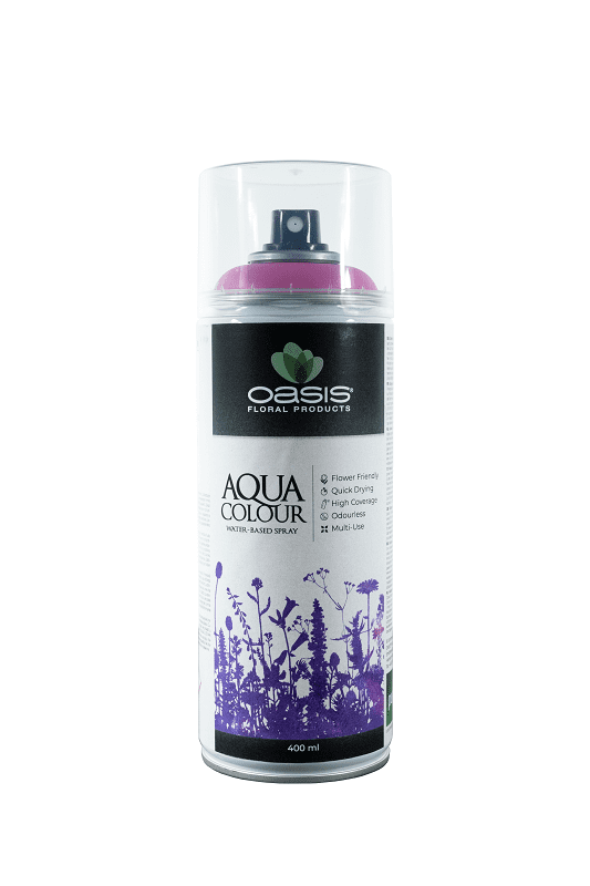 OASIS® Aqua Colour Spray, cerise, 400 ml