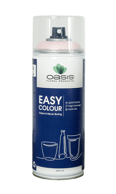OASIS® Easy Colour Spray, babyrosa, 400 ml Floristik Farbspray Sprühfarbe Spraydose