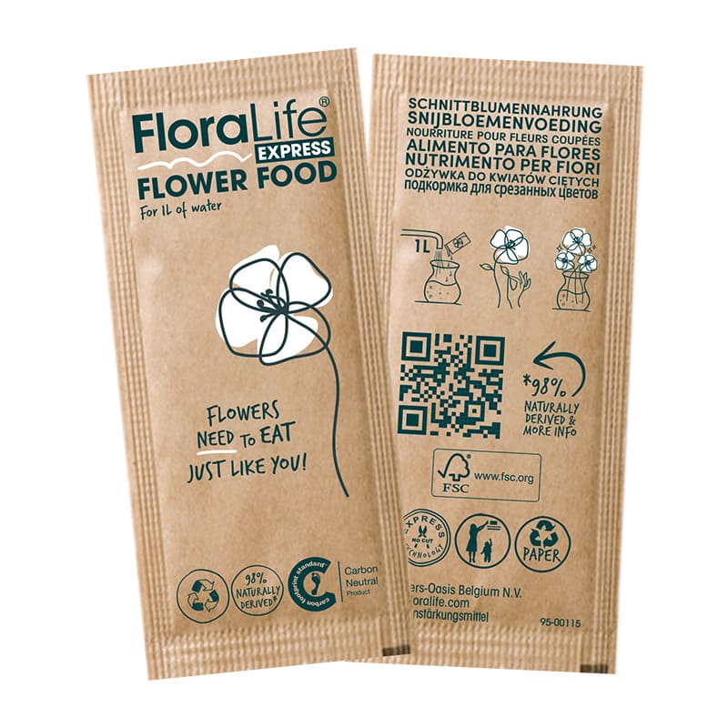FloraLife®  Express Universal 300, Papier, 1 L, 500 Stk. Blumepflege Blumennahrung