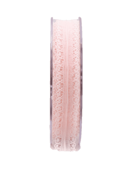 Spitzenband, rosa, Breite 20 mm, 20m Band DIY Basteln