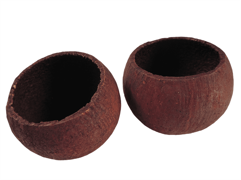 Bell Cups, braun, Ø ca. 70 mm, Set aus 2 Stück
