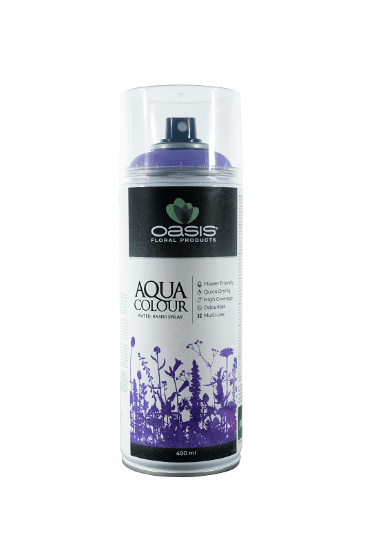 OASIS® Aqua Colour Spray, violett, 400 ml